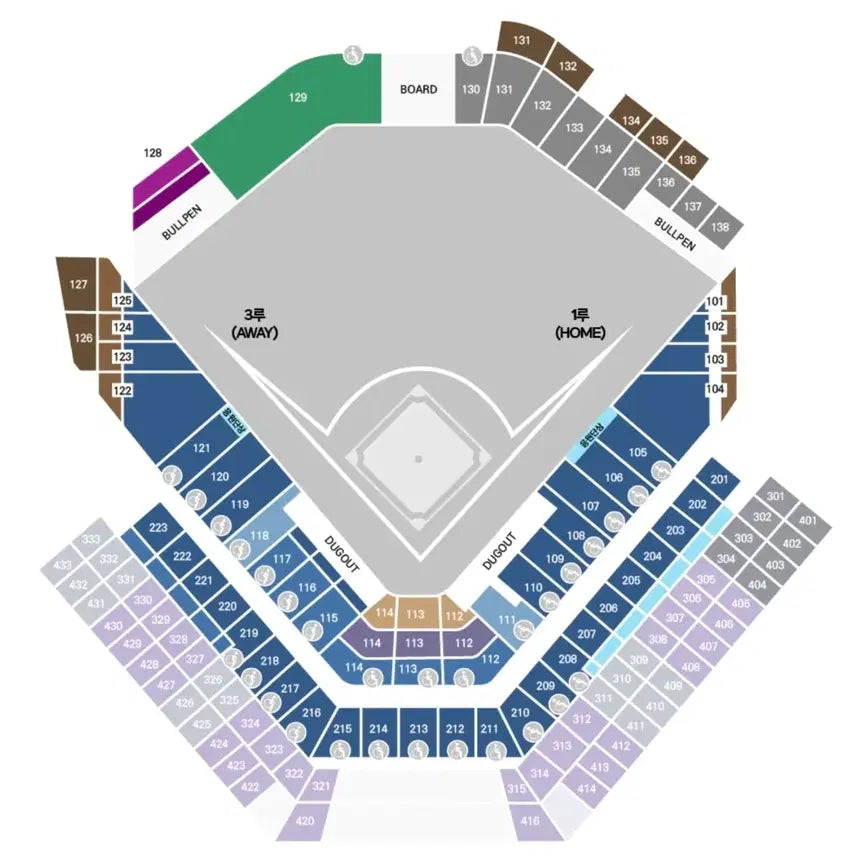 [BUNJANG] Baseball Game Tickets - NC vs. Samsung (August 22) / <최고명당> 8월 22일(토) NC 삼성 1루 3루 1~8연석