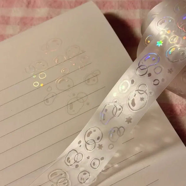 [BUNJANG] Cooking Cookie Mongle Bubble Kiss Cut Sticker Set / [쿠킹쿠키] 몽글 비눗방울 키스컷 띵
