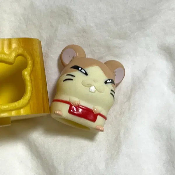 [BUNJANG] Hamtaro & Atatami Finger Puppets (Vintage) / [고전] 방가방가 햄토리 아따아따 손가락 인형