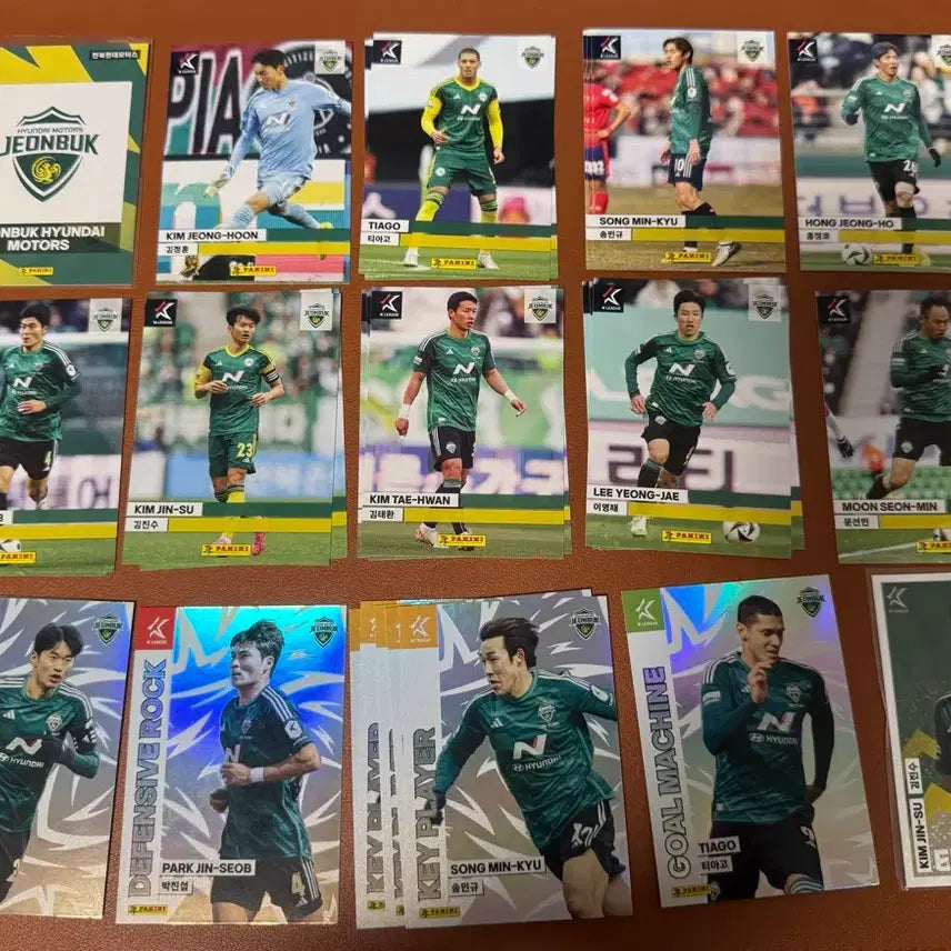 [BUNJANG] 2024 K League Panini Bundle Set (Jeonbuk Hyundai) / 2024 K리그 파니니 일괄 (전북현대)
