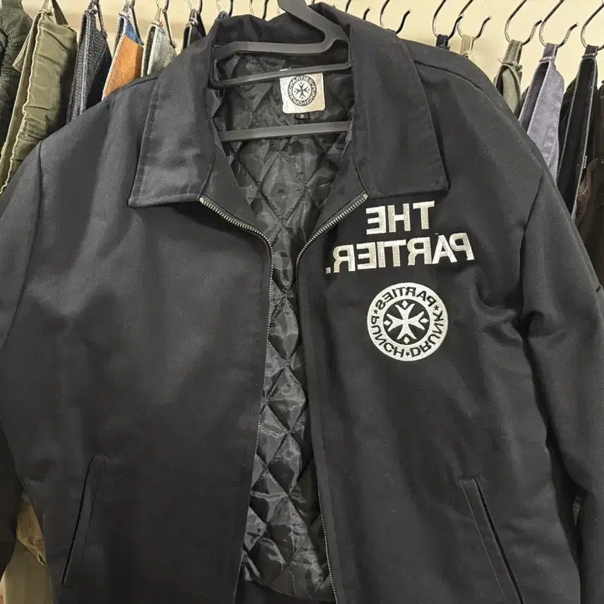 [BUNJANG] Punch Drunk Parties Embroidered Work Jacket / 펀치드렁크파티즈 워크자켓
