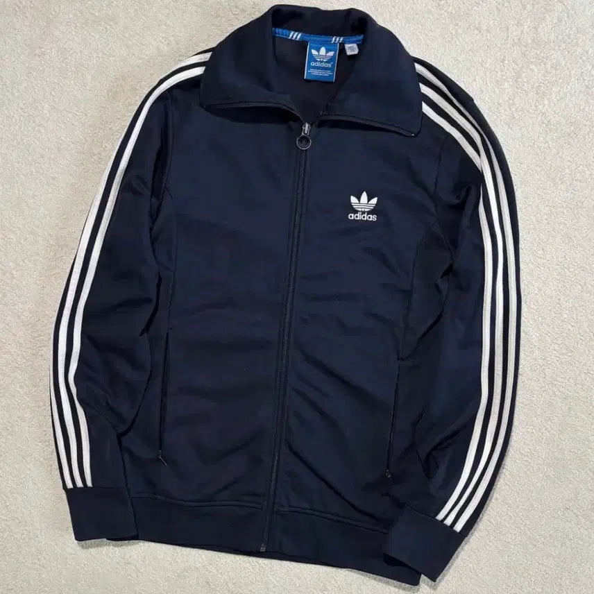 [BUNJANG] Adidas Track Top Navy Jersey / 아디다스 트랙탑 네이비 져지