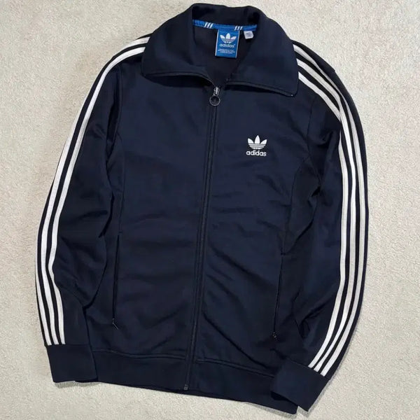 [BUNJANG] Adidas Track Top Navy Jersey / 아디다스 트랙탑 네이비 져지
