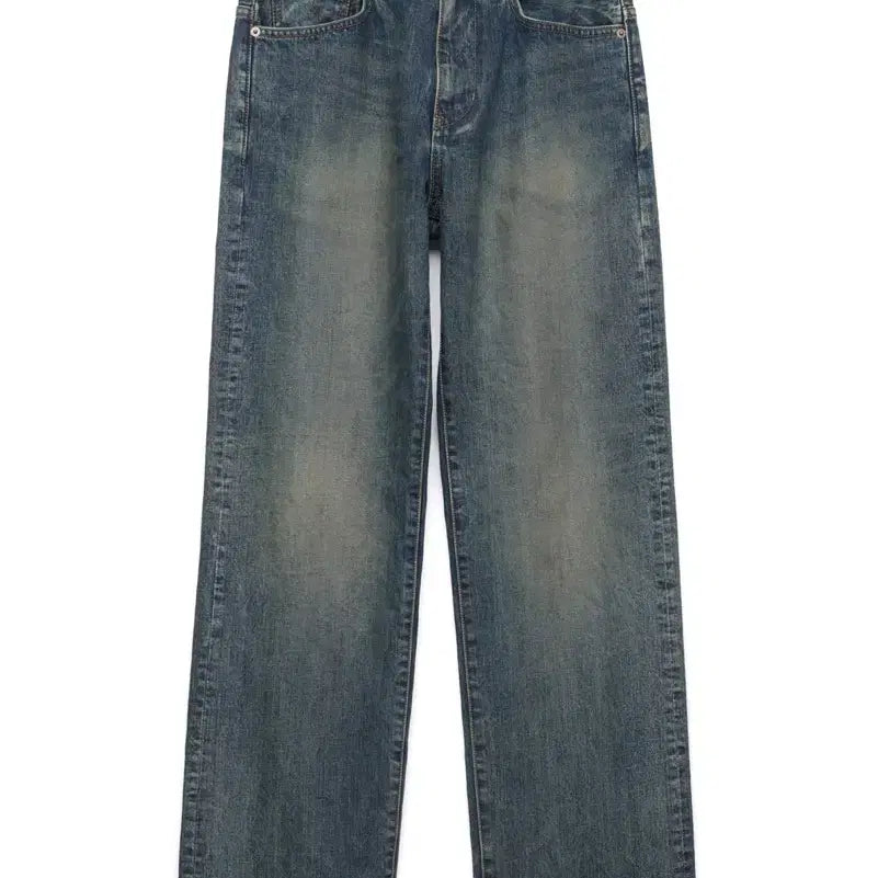 [BUNJANG] Hatching 90s Straight Jeans Indigo / [4] 해칭륨 스트레이트 진 인디고