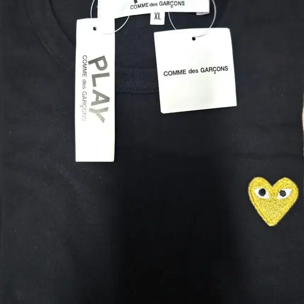 [BUNJANG] Comme des Garçons Play Black T-Shirt XL / 꼼데가르송 플레이 블랙 반팔티 XL