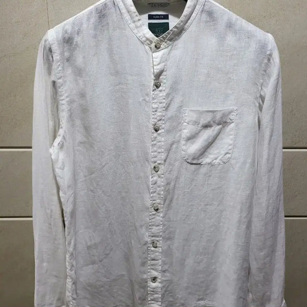 [BUNJANG] Henry Cotton's Linen Shirt / 헨리코튼 린넨남방  100