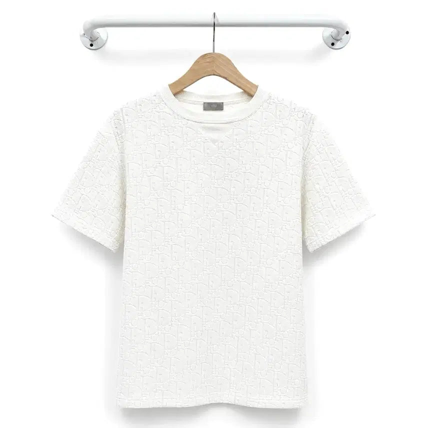 [BUNJANG] Dior Oblique Terry Short Sleeve T-Shirt / S사이즈) 디올 오블리크 테리 반팔