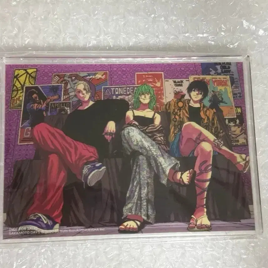[BUNJANG] Sakamoto Days Ridi Special Edition Acrylic Block / 사카모토데이즈 리디 특전 아크릴 블록