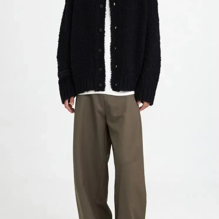 [BUNJANG] Youth Two-Tuck Layered Pants Brown / (L)유스 투턱 레이어드 팬츠 브라운