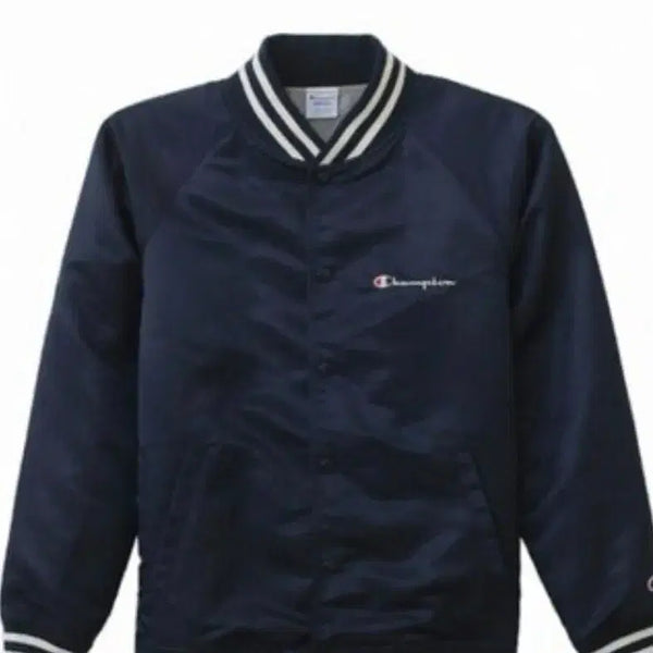 [BUNJANG] Champion Men's Navy Baseball Jacket (XL) / (상태최고)챔피온 남성 야구점퍼(XL)105