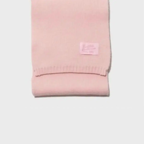 [BUNJANG] Rockfish Pink Knit Scarf Mitten Set / 락피쉬 핑크색 니트 목도리 머플러, 장갑