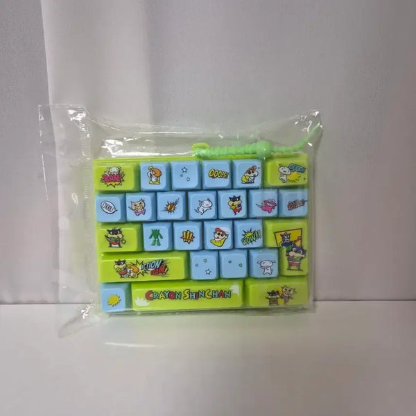 [BUNJANG] Crayon Shin-chan Giant Keycap Keychain / 짱구 대왕 키캡 키링