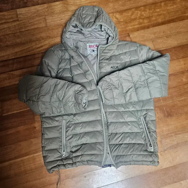 [BUNJANG] AECA Lightweight Padded Jacket Khaki / AECA 경량 패딩 자켓 카키