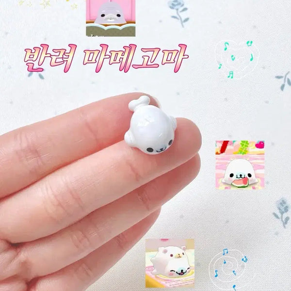 [BUNJANG] Custom Made Pet Charms - Mamegoma / 주문제작 반려 마메고마