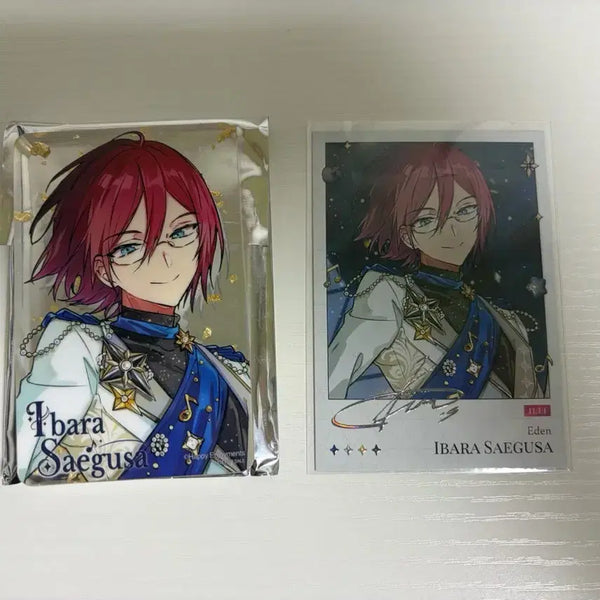[BUNJANG] Ensemble Stars! 10th Anniversary Spotlight on Stage Event Eden Ibara Acrylic Block & Polaroid Bundle Set / 앙스타 10주년 스포트라이트 온 스테이지 모펀 팝업 16만원 특전 아크릴 블럭 폴라로이드 에덴 이바라 일괄