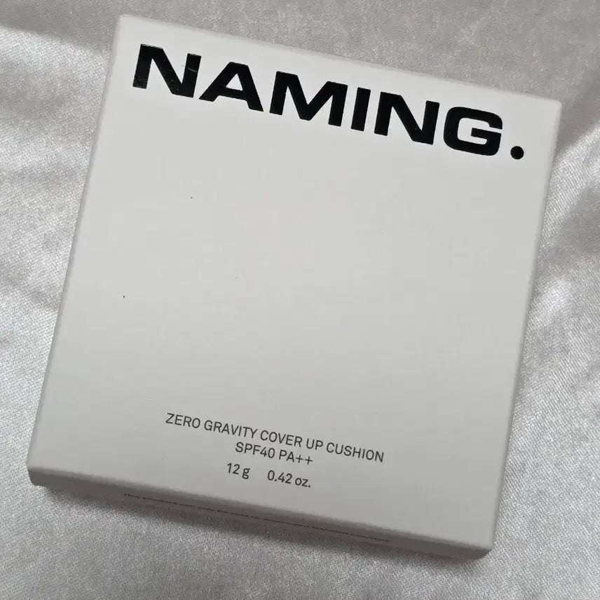 [BUNJANG] Naming Zero Gravity Cover Up Cushion - 21N / 새상품) 네이밍 제로 그래비티 커버 업 쿠션 - 21N