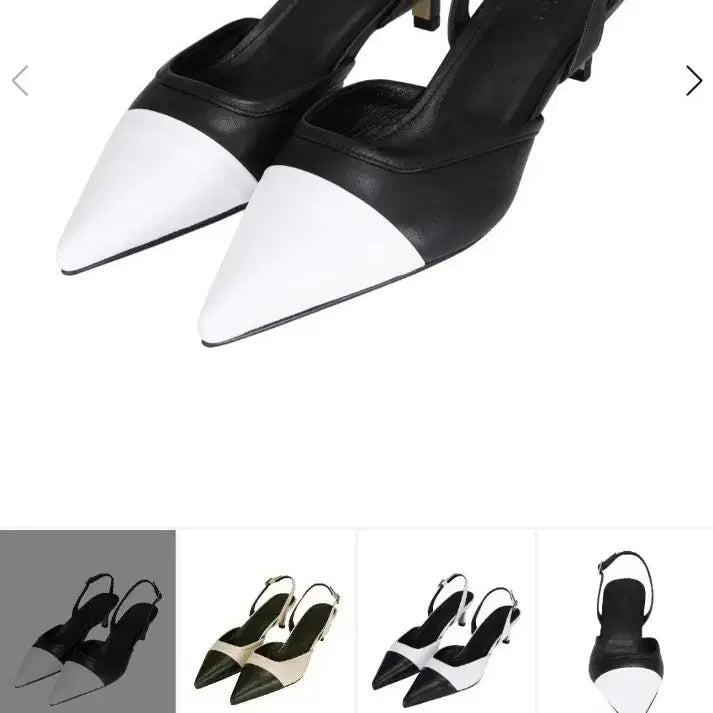 [BUNJANG] Etern Mare Combi Slingback 235 / 에테른 마레 콤비 슬링백 235