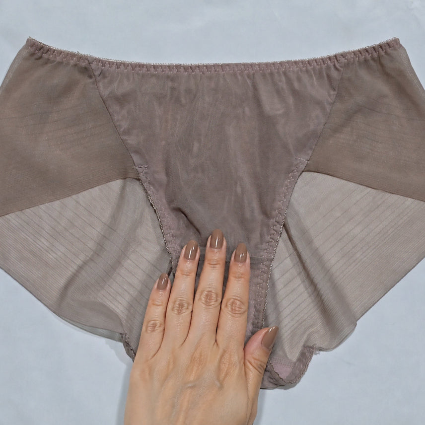 [BUNJANG] Brown See-Through Panty L / (중고) 브라운 시스루 팬티 L