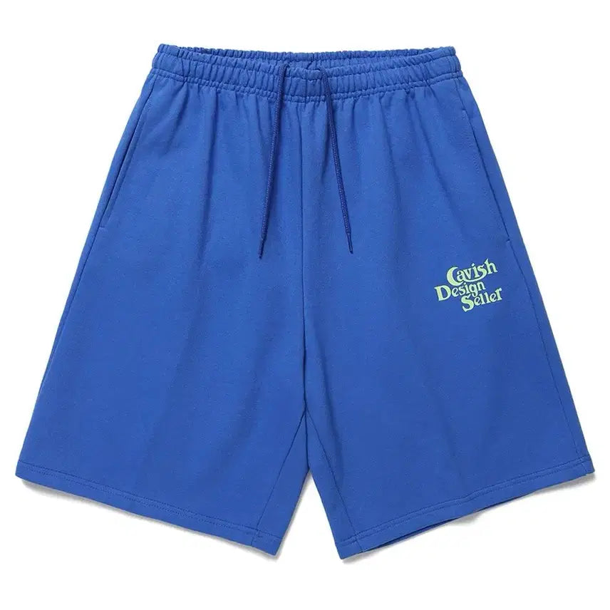[BUNJANG] Kavish SELLER LOGO SHORTS Blue M / 카비시 SELLER LOGO SHORTS 쇼츠 바지 블루 M