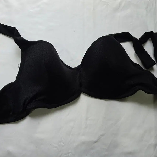 [BUNJANG] Black Unbranded Molded Bra (A Cup) / (중고) 블랙 무지 몰드 브래지어 A컵