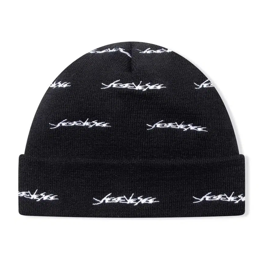 [BUNJANG] YES Staff Beanie Hat Black / 예스아이씨 Y.E.S Staff Beanie Black 비니 모자 블랙