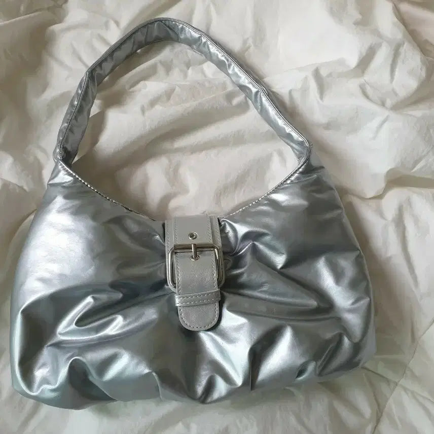[BUNJANG] Square Line Padded Bag / 스퀘어라인 팔레 패딩백