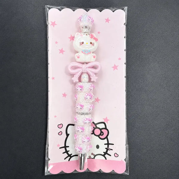 [BUNJANG] Hello Kitty Customized Ballpoint Pen / 키티 볼꾸 완제 판매