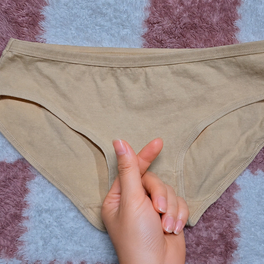 [BUNJANG] Basic Peach Color Briefs (Used) / H(중고) 피치 컬러 베이직 팬티