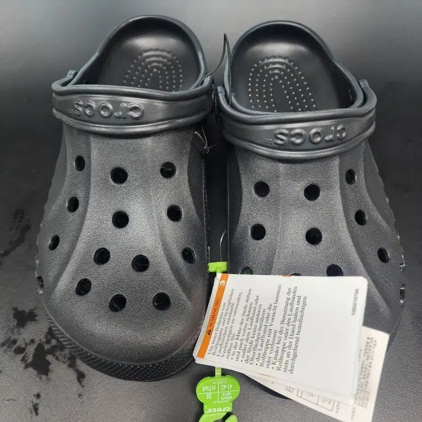[BUNJANG] Crocs Black Bayaclog Clog Size 265 / 크록스 블랙 바야클로그 265