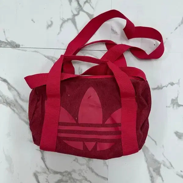 [BUNJANG] Adidas Big Logo Boston Bag / 아디다스 빅로고 보스턴백