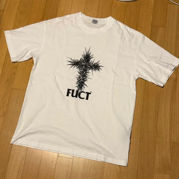 [BUNJANG] Fuct Thorn Cross T-Shirt / Fuct 퍽트 thorn cross 티셔츠