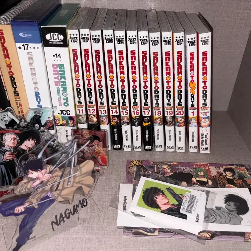 [BUNJANG] Sakamoto Days Limited Edition Volume Set / (택포)사카모토데이즈 사카데이 만화책 한정판 초판 특전 일괄