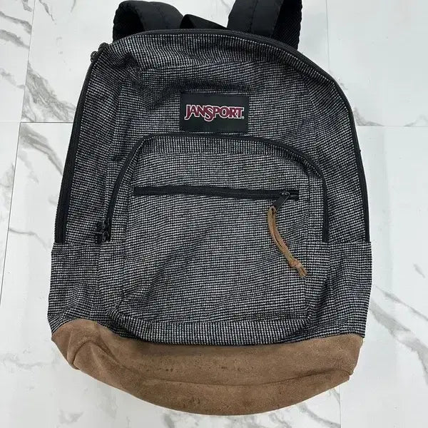[BUNJANG] JanSport Check Pattern Backpack / 잔스포츠 체크 패턴 백팩