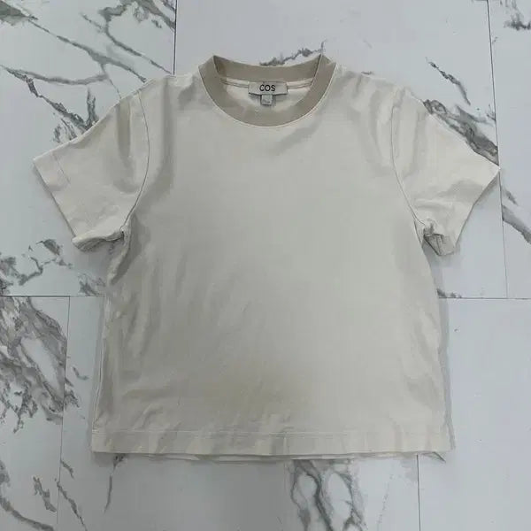 [BUNJANG] COS Colorblock Short Sleeve T-Shirt / COS 코스 배색 반팔 티셔츠