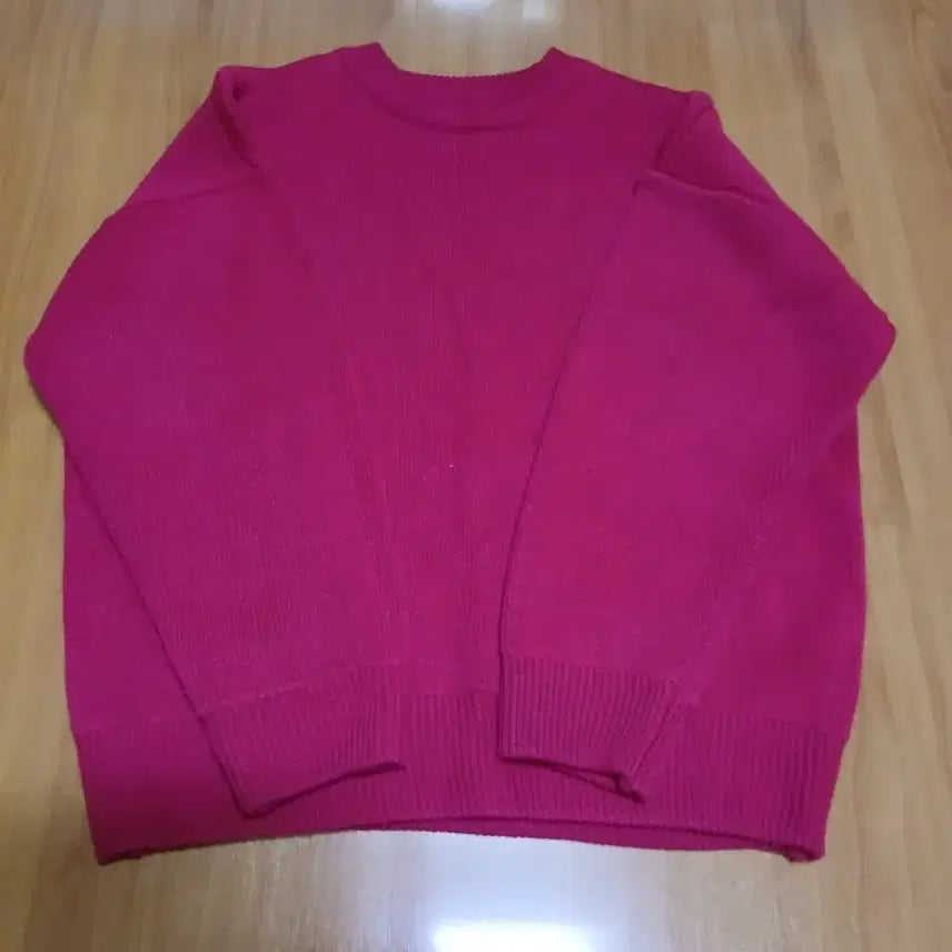 [BUNJANG] Hot Pink Knit Sweater / 핫핑크 니트(편집숍)