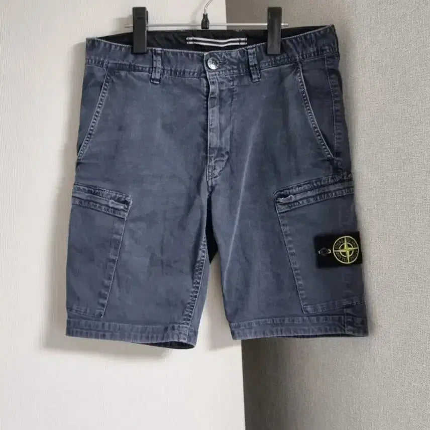 [BUNJANG] Stone Island Garment Dyed Cargo Shorts / 스톤아일랜드 카고 반바지
