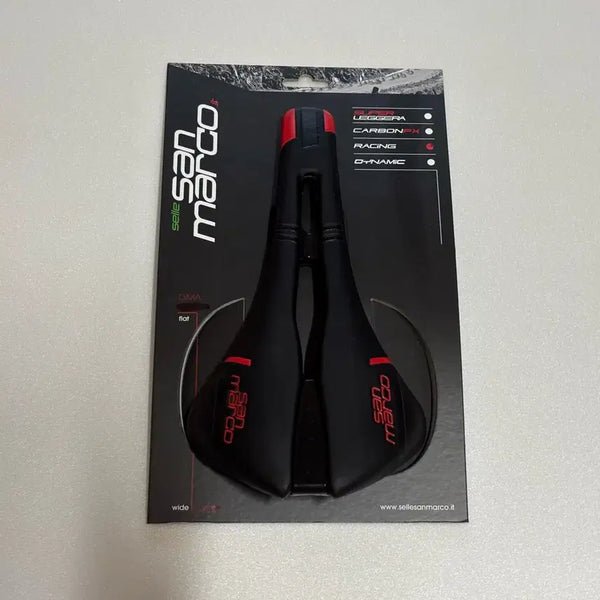 [BUNJANG] San Marco Mantra Racing Saddle - Red / 산마르코 만트라 레이싱 안장 레드색상 새상품