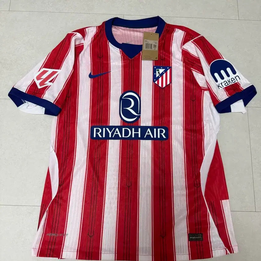 [BUNJANG] 26-27 Atletico Madrid Home Authentic Jersey / 26-27시즌 아틀레티코 마드리드 홈 유니폼 어센틱