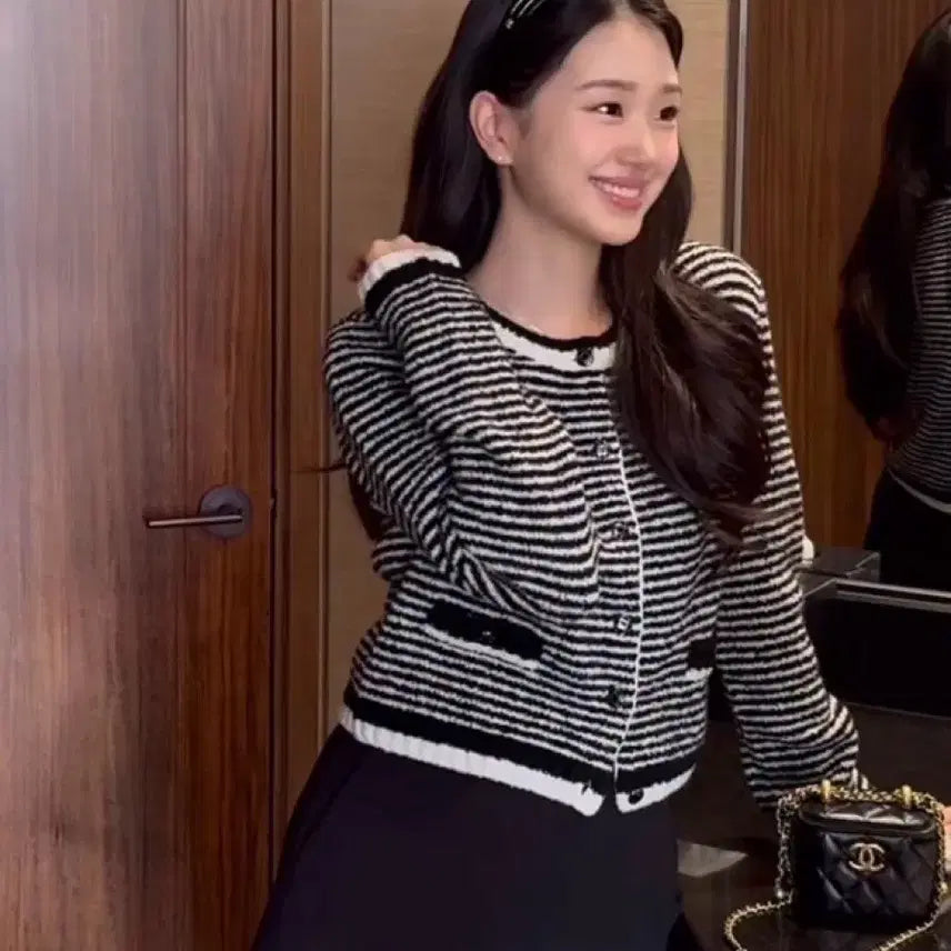 [BUNJANG] SI E Daphne Wool Knit Jacket / 시에 다프네 울 니트 재킷