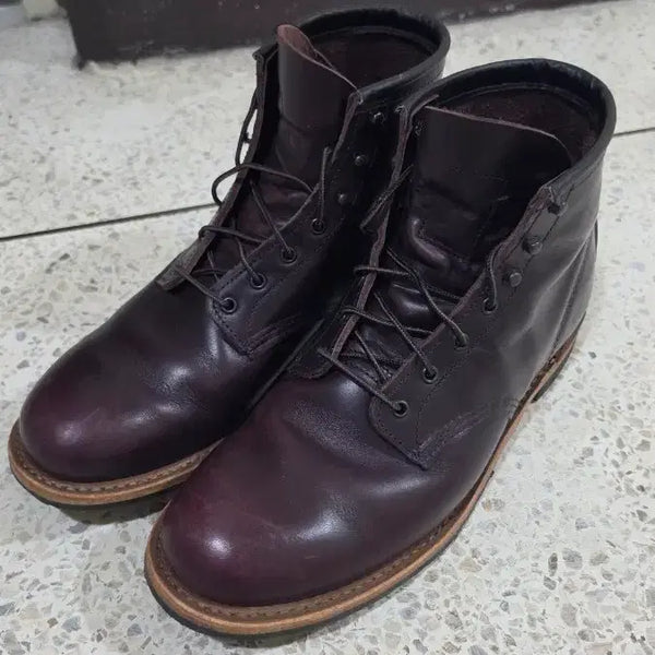 [BUNJANG] Red Wing Beckman 9419 Black Cherry Leather Boots / [10D]레드윙 벡맨 9419 블랙체리