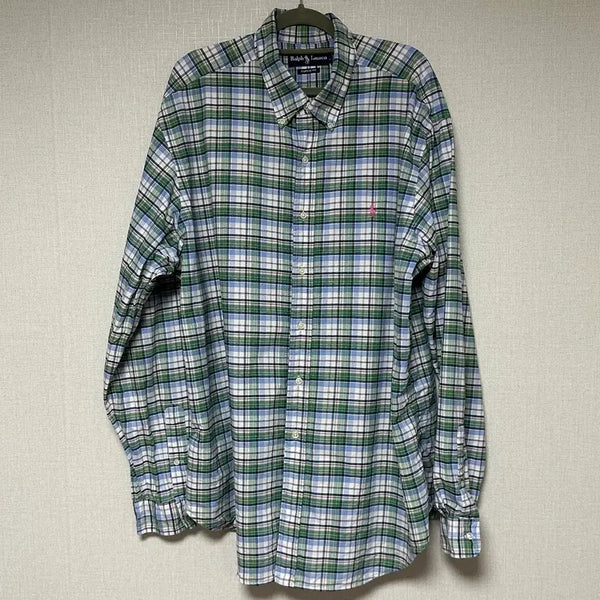 [BUNJANG] Polo Ralph Lauren Check Flannel Shirt / 폴로 체크 플란넬 셔츠