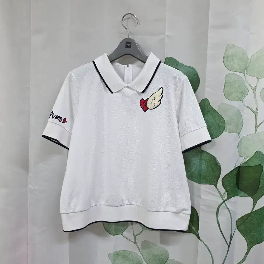 [BUNJANG] CASTELBAJAC Zipper Back T-Shirt Size 95 / 까스텔바작 티셔츠