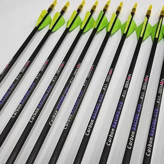 [BUNJANG] Beman 630 Carbon Racing Arrows (11-Piece Set) / 화살 BEMAM 640( 0.55)