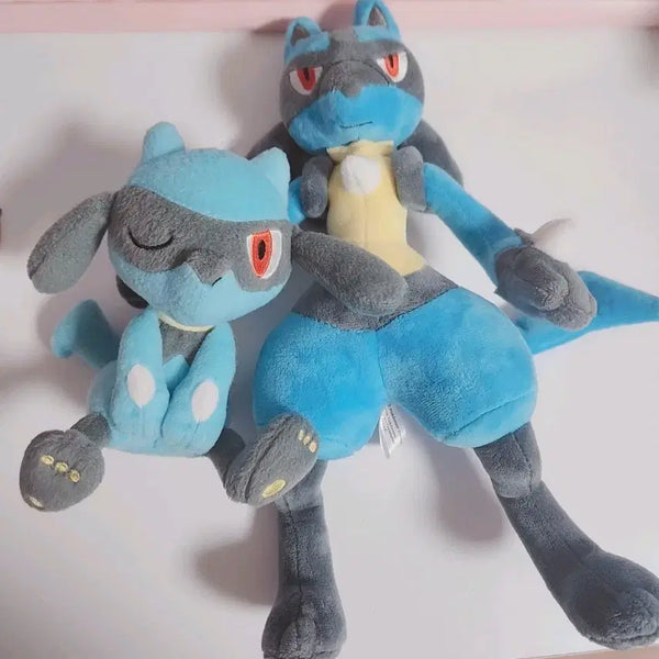 [BUNJANG] Pokemon Lucario & Riolu Plush Bundle Set / 포켓몬스터 루카리오 리오르 인형 일괄