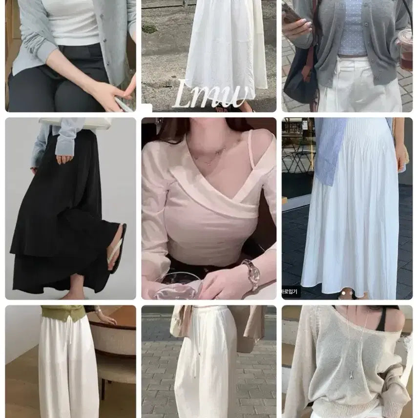 [BUNJANG] Bundle Set: Women's Apparel - Jackets, Cardigans, Knits, Skirts, Pants / 택포, 글에있는옷일괄) 에이블리, 지그재그 자켓 가디건 니트 등