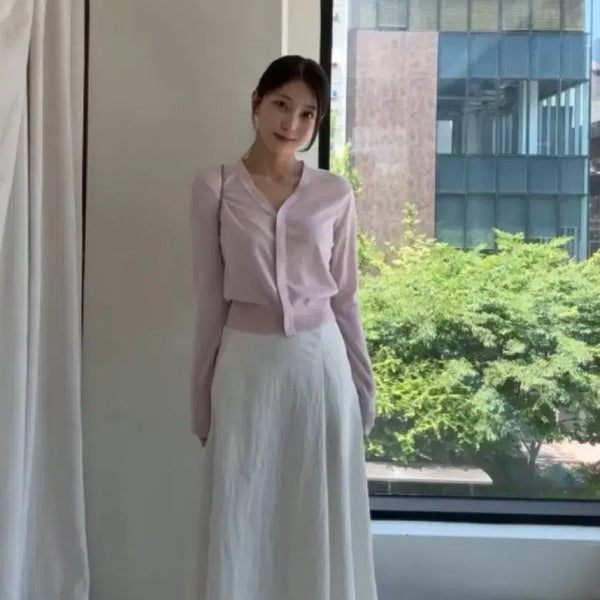 [BUNJANG] SIENNA Tulie Flare Long Skirt / 시에 튤리 플레어 롱 스커트