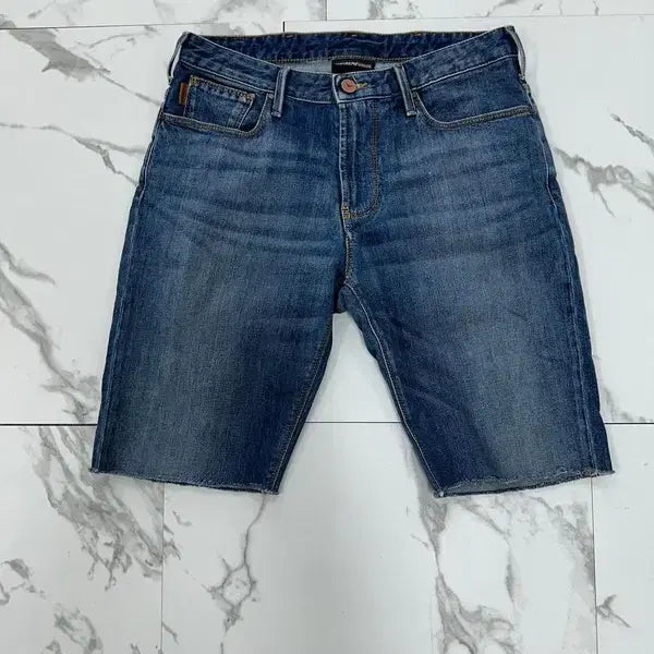 [BUNJANG] Emporio Armani Denim Shorts / 엠포리오 아르마니 데님 반바지