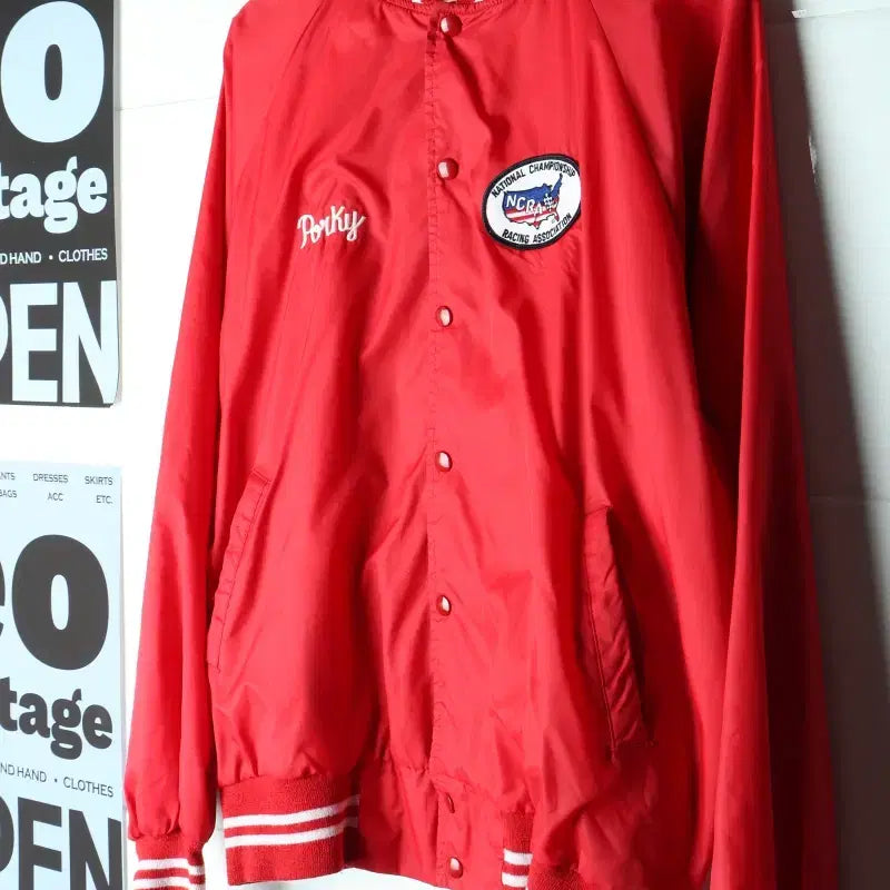[BUNJANG] 70s Windbreaker Zip-Up Jacket / (F) 브랜드빈티지 집업 바람막이 점퍼자켓 70S 년대-H37287