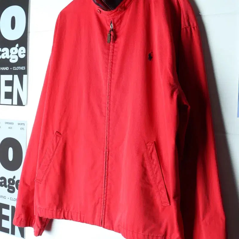 [BUNJANG] Polo Ralph Lauren Zip-Up Windbreaker Jumper Jacket / (L-2XL) 폴로 랄프로렌 집업 바람막이 점퍼자켓 90S-H37295