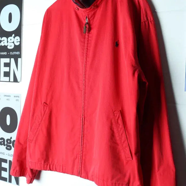 [BUNJANG] Polo Ralph Lauren Zip-Up Windbreaker Jumper Jacket / (L-2XL) 폴로 랄프로렌 집업 바람막이 점퍼자켓 90S-H37295